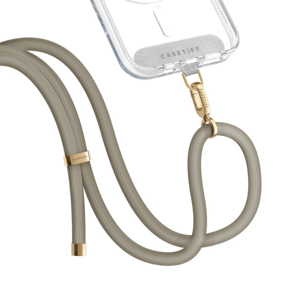 Amazon.com: CASETiFY 8mm Rope Cross Body Strap with Card